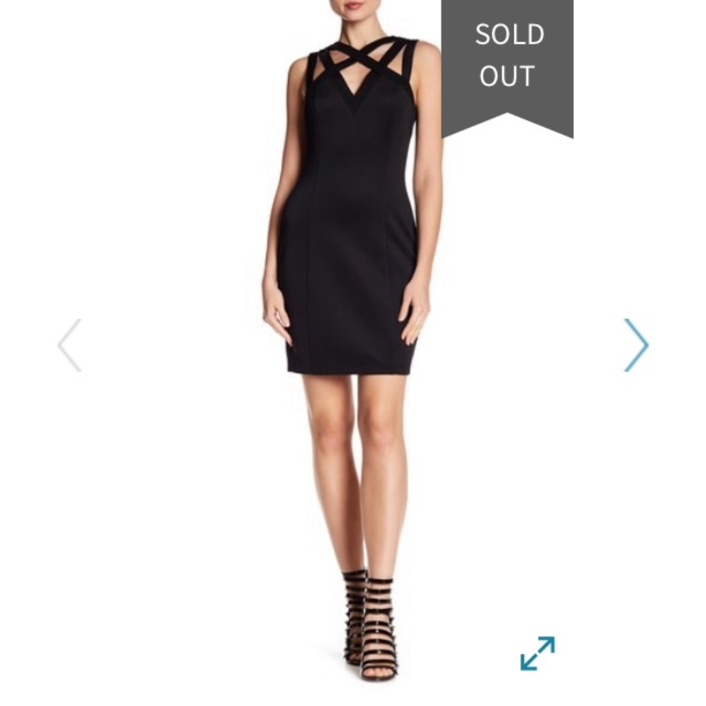 Guess cross strap dress